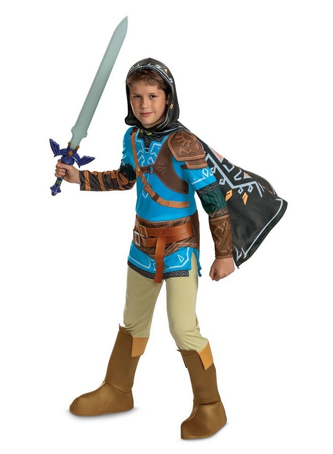 Disguise زي تنكر ليربط للأطفال، زي رسمي من دموع المملكة بتصميم فاخر مع أغطية أحذية وغطاء رأس، مقاس طفل (10-12) - Image 1