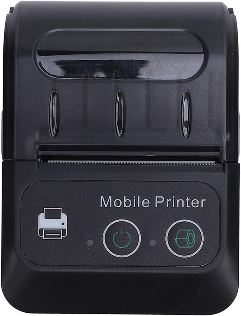 banapoy 58mm Bluetooth Thermal Receipt Printer, Pocket Mobile USB POS Receipt Printer, Support Barcode, QR Code, for Business, Restaurant Bill Ticket, for - Image 2