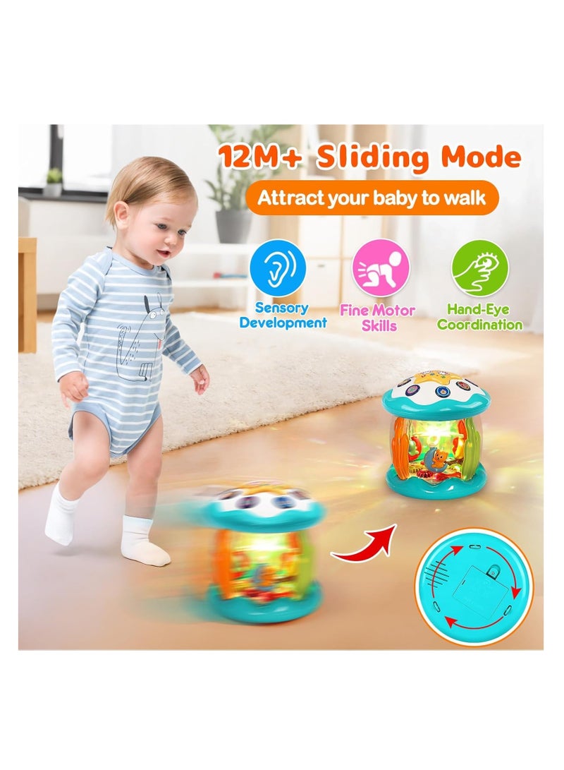 YelaJoy Baby Toys 6 to 12 Months, Musical Toys, Light Up Crib Toys for Infants 0-6-12 Months, Crawling Learning Infant Toys 0-18 Month Toddlers 1 2 3 Year Old Boy Girl - Image 3