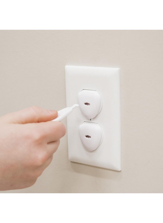 Regalo Home Safety Outlet Cover Plug 24 Pack, Award-Winning Brand, Babyproofing Essential, White - Image 2