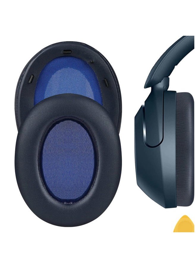 Geekria Replacement Ear Pads for SONY WH-XB910N Headphones Ear Cushions, Repair Parts (Blue) - Image 1