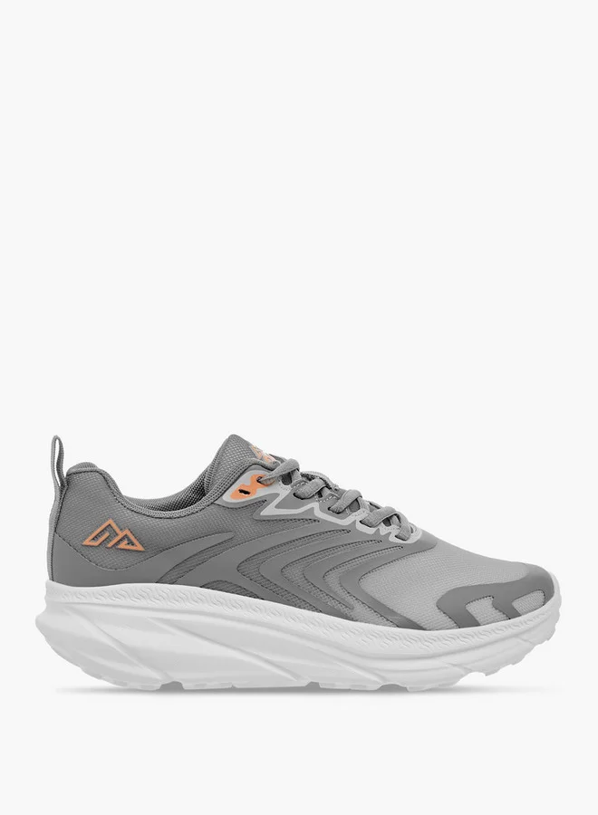 Oaklan by Shoexpress Women's Pull Tab Detail Lace-Up Sports Shoes