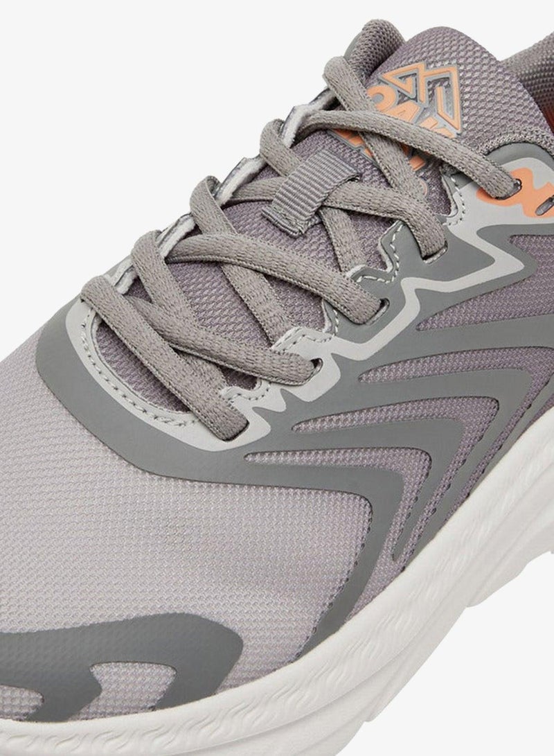 Oaklan by Shoexpress Women's Pull Tab Detail Lace-Up Sports Shoes - Image 4