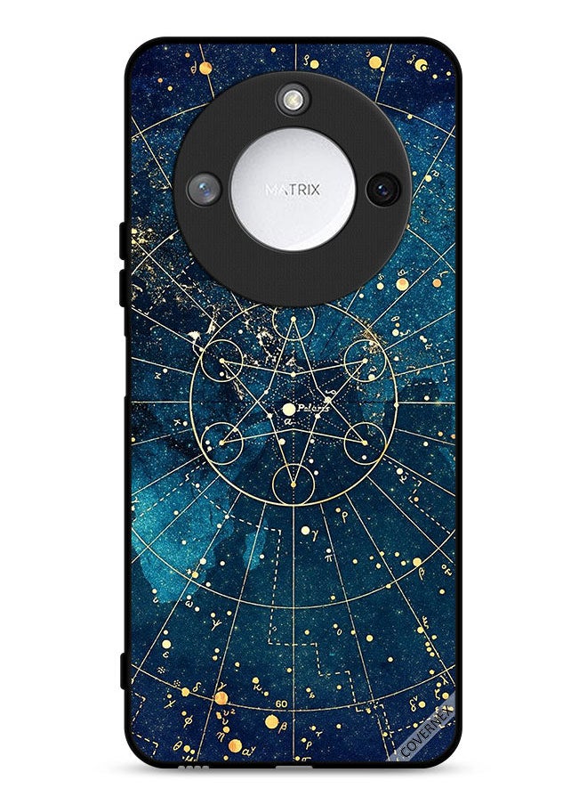 Covernex Honor X9c Smart 5G Protective Case Cover Pattern Of Math Formulas  - Image 1
