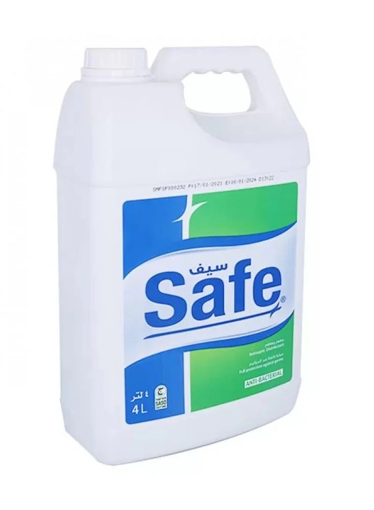 Safe Antibacterial Disinfectant – Multi-Purpose Germ Protection – 4L