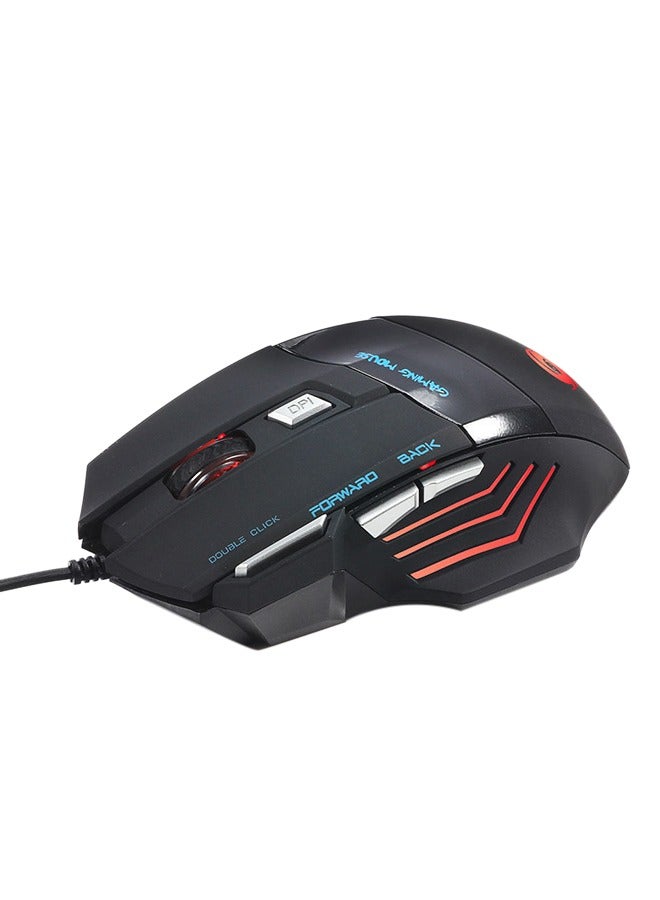 ماوس ألعاب سلكي بصري USB بـ 7 أزرار بدقة 5500 نقطة في البوصة - Image 3