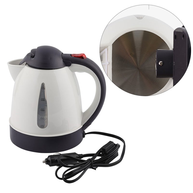 Electric Kettle Car Tea Kettle Fast and Quite Boiling Auto Shut-off (12V 150W) - Image 2