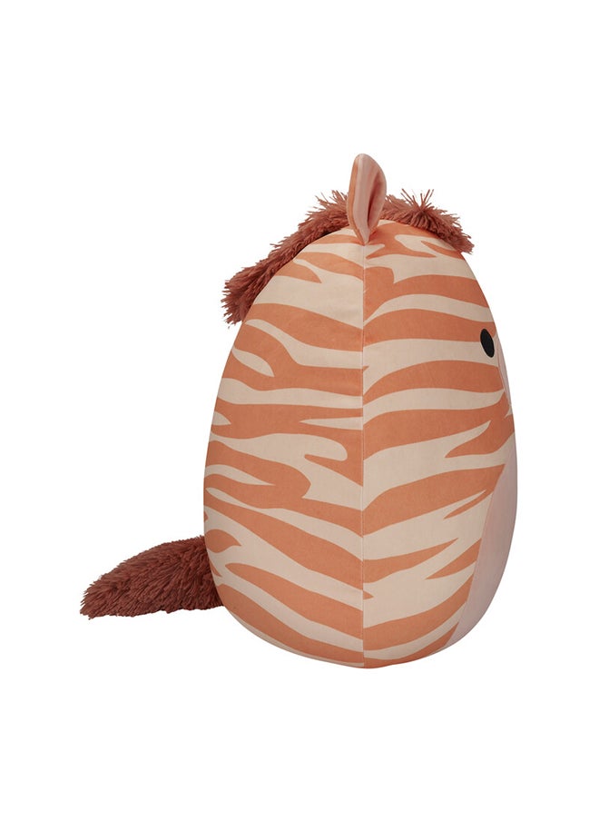 Squishmallows Large Plush 14 inch Josue Peach Zebra Officially Licensed Kellytoy Plush Toy Colorful Soft Gift for Kids Girls & Boys Washable Squishy Stuff Toy Multicolor All Age  - Image 3