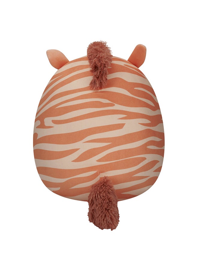 Squishmallows Large Plush 14 inch Josue Peach Zebra Officially Licensed Kellytoy Plush Toy Colorful Soft Gift for Kids Girls & Boys Washable Squishy Stuff Toy Multicolor All Age  - Image 2