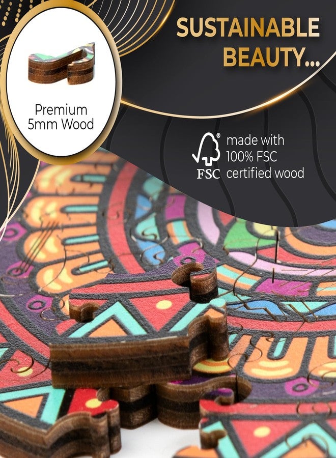 ZenChalet - Unique Guitar Puzzles for Adults 200- Giftable Wood Jigsaw Puzzles Adult - Distinctive Premium Cool Puzzle Gifts, Cool Puzzle Brain Teaser - Rompe Cabezas Adultos 200 - Image 2
