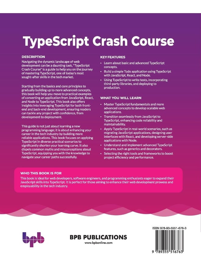 TypeScript Crash Course: A hands-on guide to building safer and more reliab - Image 2