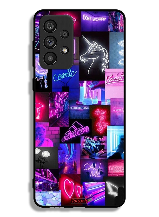 Tolwak Samsung Galaxy A73 5G Protective Case Cover Comic - Image 1