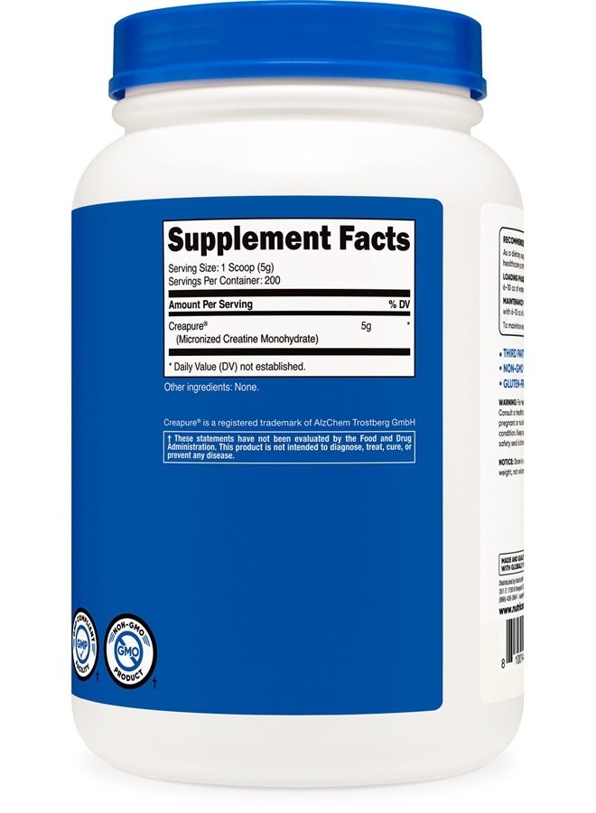 Nutricost مسحوق كرياتين مونوهيدرات كريابور® 1 كجم - Image 4