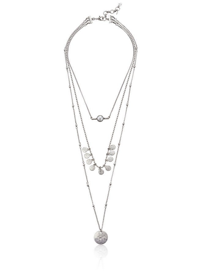 LUCKY BRAND Lucky Layered Fauxpearl Necklace - Image 1