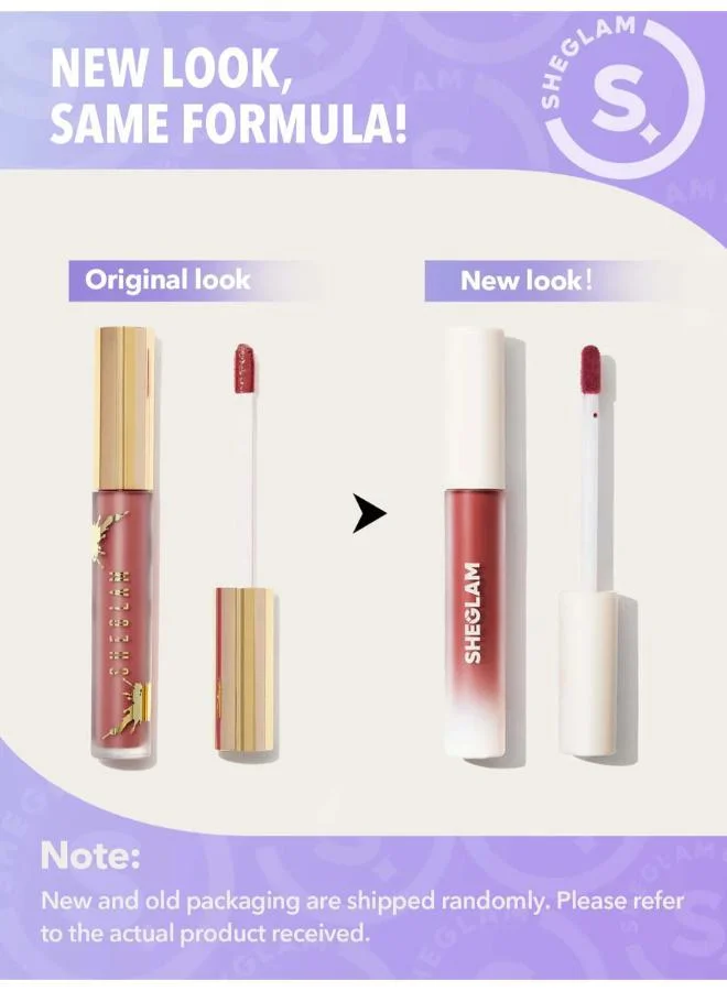 SHEGLAM Matte Allure Liquid Lipstick - Maven