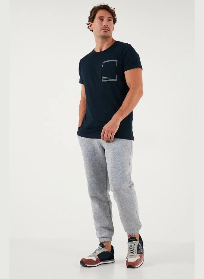 Buratti  Buratti Cotton Regular Fit Normal Waist Elastic Leg Pocket Tracksuit Bottoms Men's TRACKSUIT BOTTOMS 59080153W4 for Men | Best Price UAE