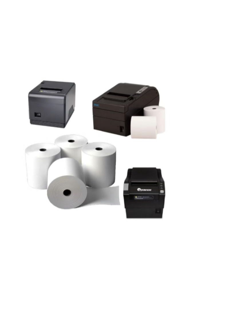 Terabyte 10-Piece Thermal Paper Receipt Rolls For Printing Invoices - Image 3