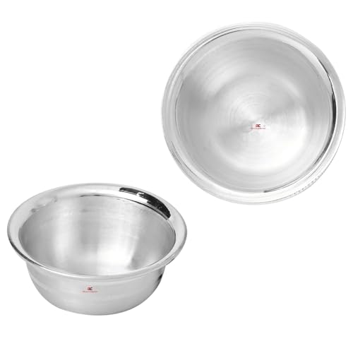 DHRUVS COLLECTION 925 Silver Combo of Small Size Katori - Bowl for Pooja, Workplace, Home, Temple, Baby Feeding & Gifting Purposes - 10 Grams - Image 2
