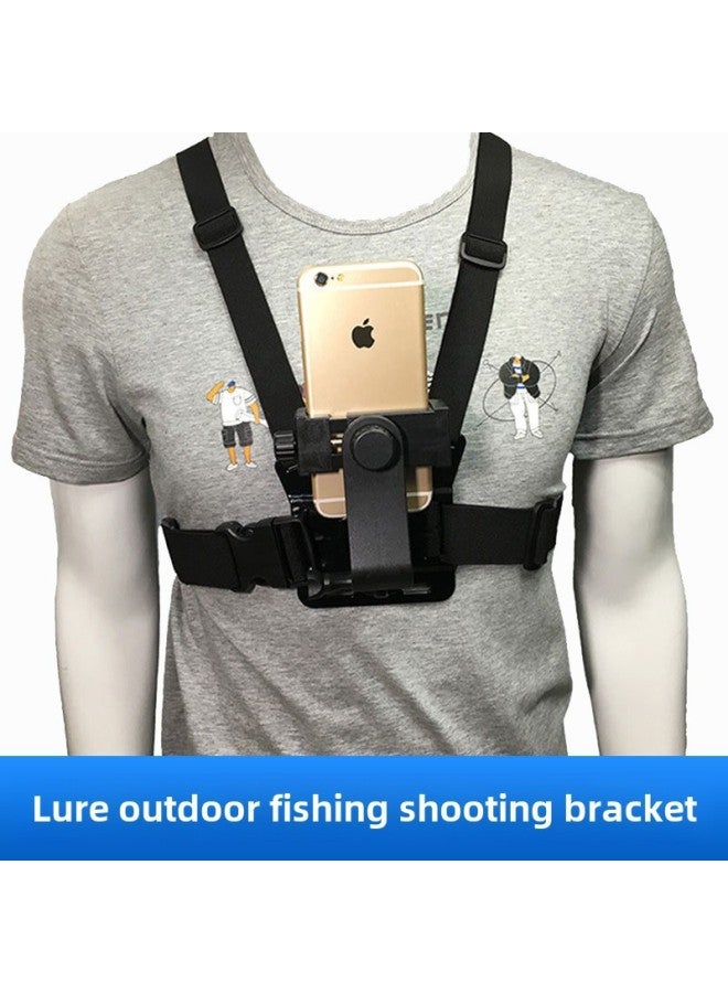 Generic DJI Sports Camera Accessories GP Wrist Strap Arm Strap Palm Strap Shoulder Strap School Bag Chuck With Chest Strap Holder-Color:Chest Strap Headband Nine-piece Set  - Image 5