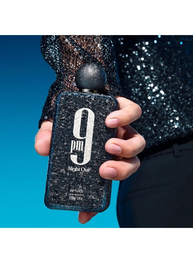 أفنان عطر افنان بي ام 9 نايت اوت اكستريت دي بارفيوم 100 مل - Image 4