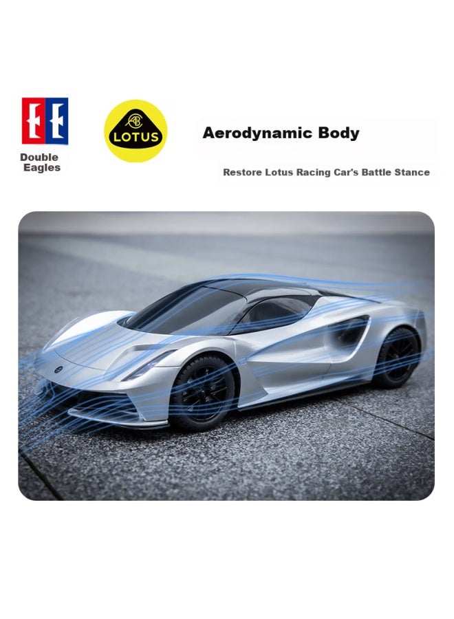 Double E New Energy Fast Charging Remote Control Racing Car Lotus Genuine Authorization Restores Real Car Children's Boy Gift - Image 2