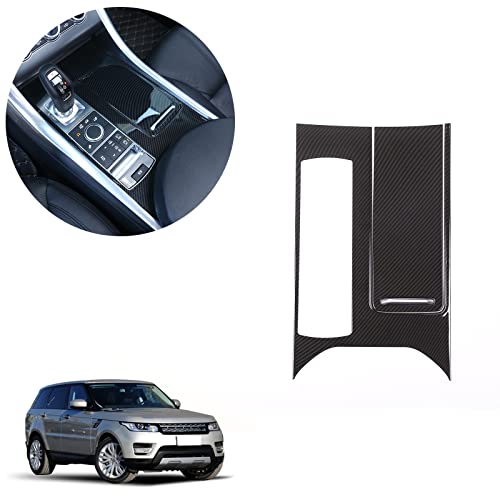YUECHI ABS Carbon Fiber Style Plastic Center Console Panel Cover Frame Trim 3pcs for Land Rover Range Rover Sport 2014-2017 Left Hand Drive Accessories - Image 4