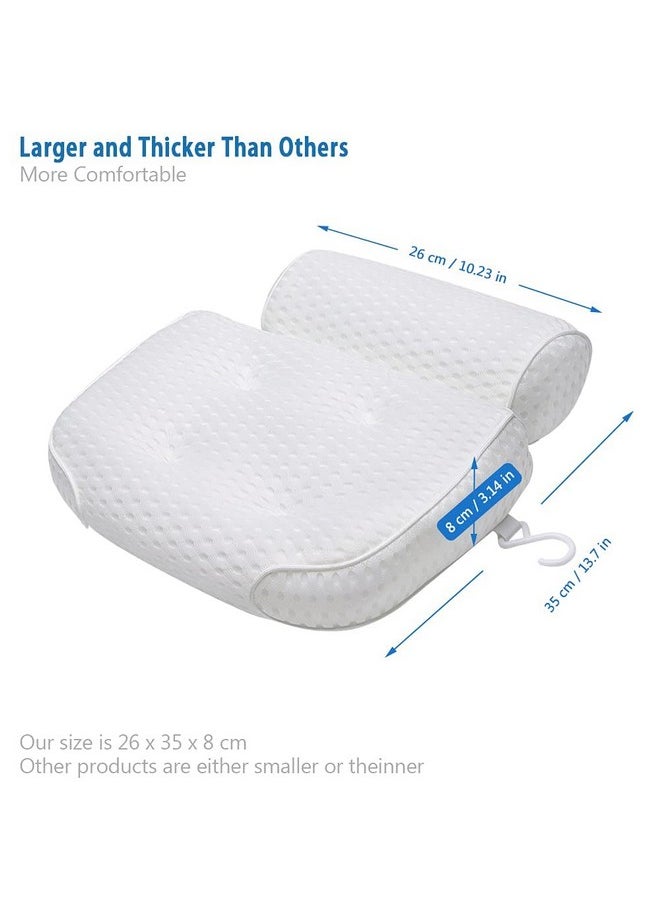 Bath Pillow For Bathtub Support Neckhead And Back With Nonslip Suction Cups And Comfortabl 4D Airenmesh Bathtub Pillow For Women & Men - pzsku/Z5D732FA77323B5373A54Z/45/_/1696661286/7dbf8b6a-7ef5-45ef-8911-1a8ae58cdb85