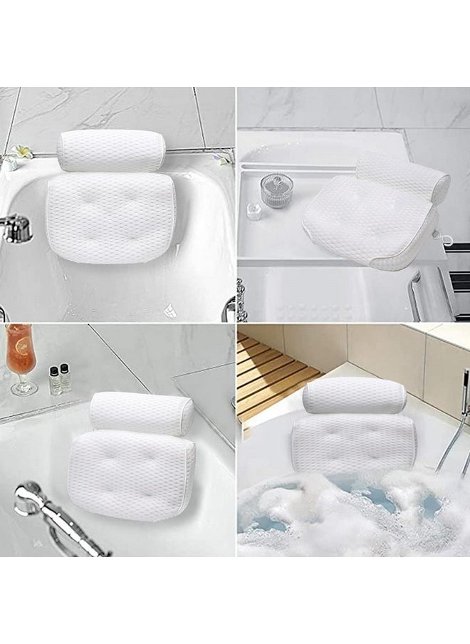 Bath Pillow For Bathtub Support Neckhead And Back With Nonslip Suction Cups And Comfortabl 4D Airenmesh Bathtub Pillow For Women & Men - pzsku/Z5D732FA77323B5373A54Z/45/_/1696661289/efeb008a-d438-4cbe-b7ca-9a70aa65adf8