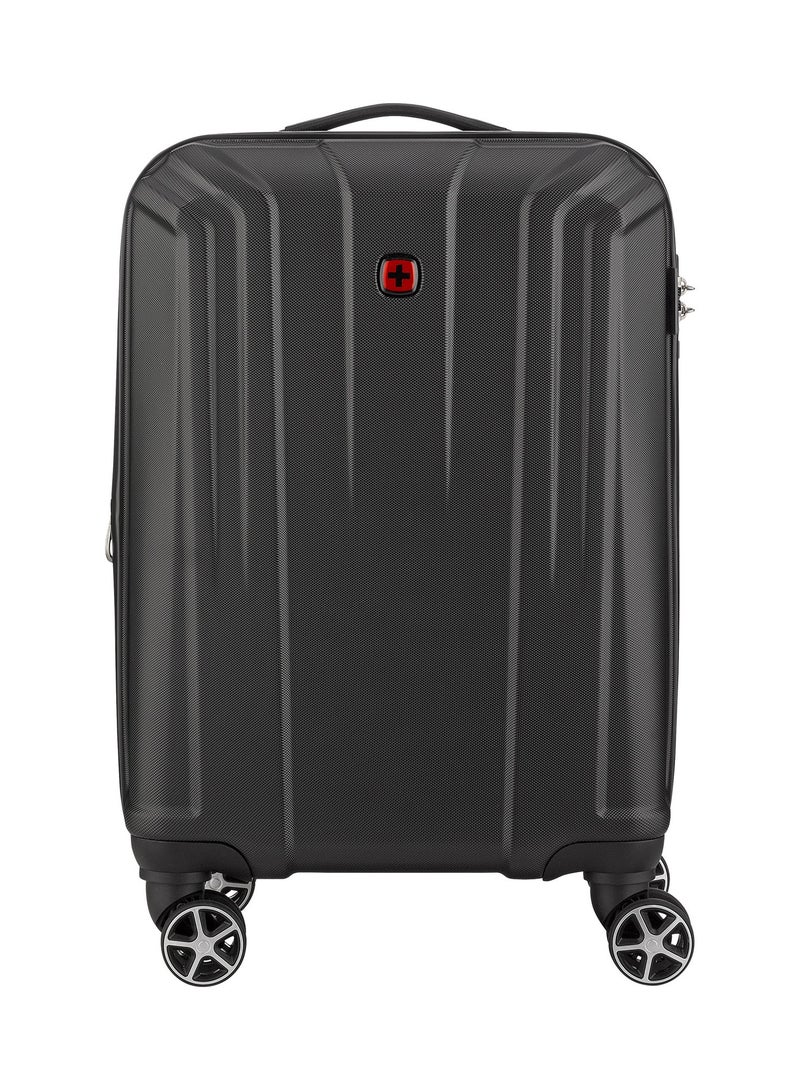 Wenger Destination Carry-On Hardside Expandable 55cm Cabin Luggage Trolley Black - 612345 - Image 2