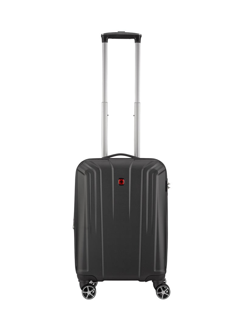 Wenger Destination Carry-On Hardside Expandable 55cm Cabin Luggage Trolley Black - 612345 - Image 1