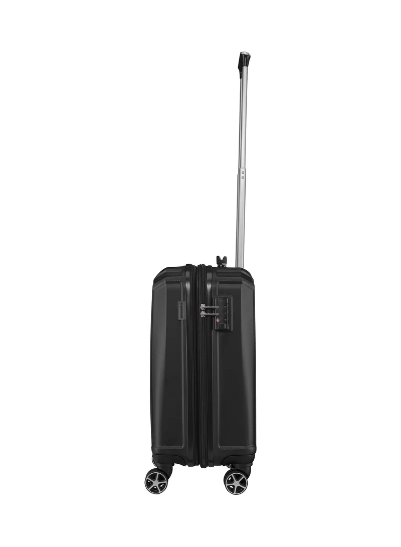 Wenger Destination Carry-On Hardside Expandable 55cm Cabin Luggage Trolley Black - 612345