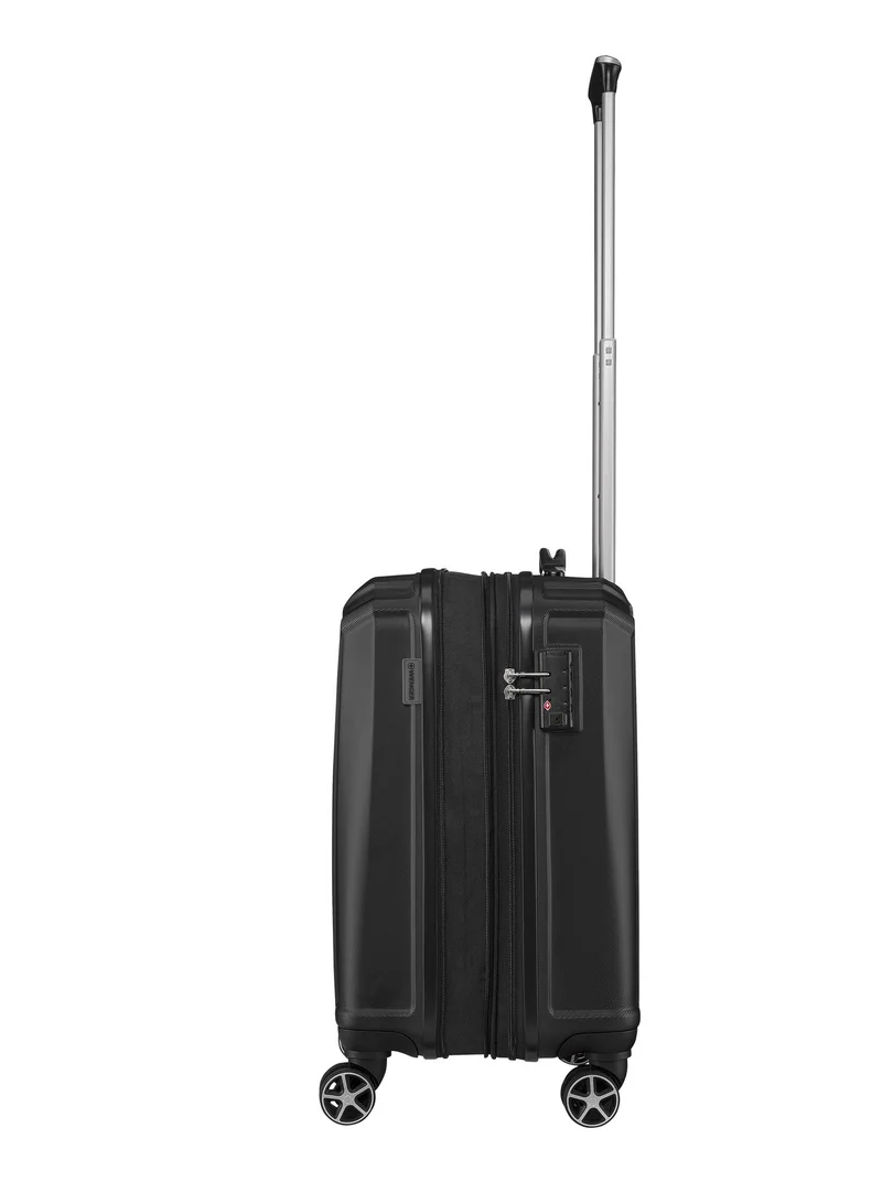 Wenger Destination Carry-On Hardside Expandable 55cm Cabin Luggage Trolley Black - 612345