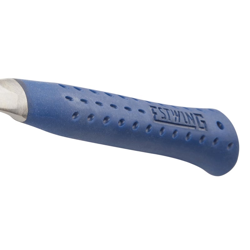 ESTWING Hammer - 16 oz Curved Claw with Smooth Face & Shock Reduction Grip - E3-16C,Silver - Image 4