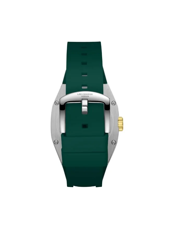 Lee Cooper Men's Silicone Analog Watch LC08264.375 - 42x54,4 mm