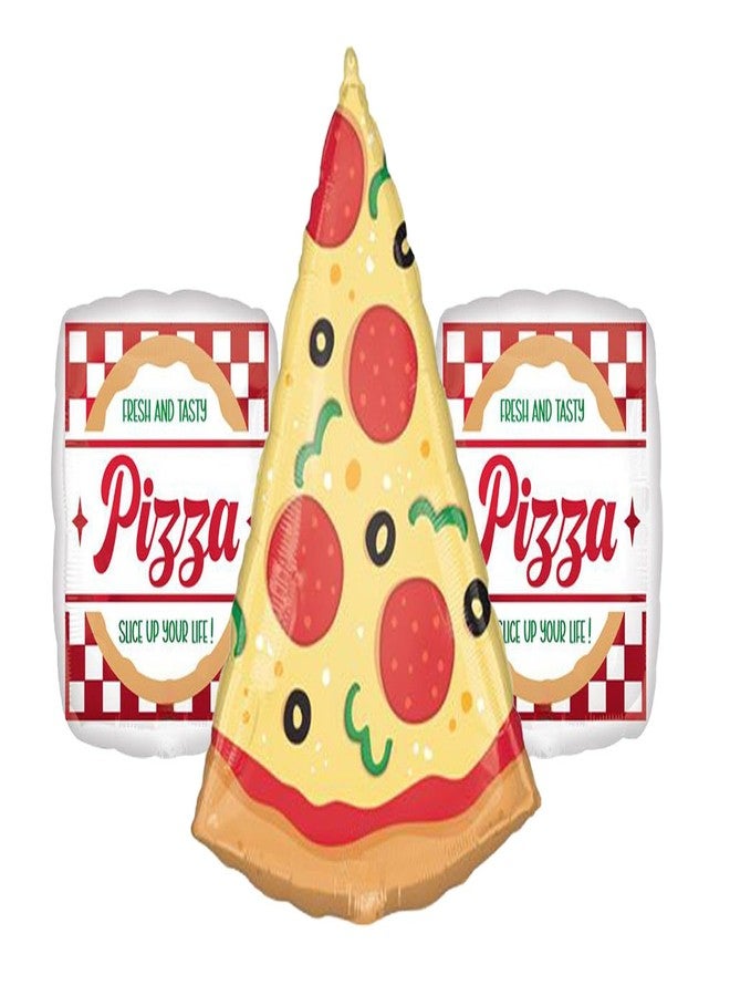 Artisan Owl Pizza Party Balloon Bundle - Image 2