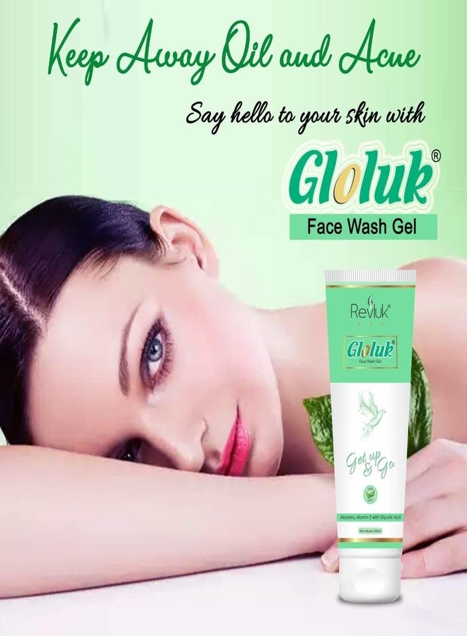Revluk-Gloluk Face Wash Combo Pack - Deep Cleansing & Hydrating Formula | Natural Ingredients | Suitable for All Skin Types | Removes Dirt & Oil | 2 x 100ml - Image 5