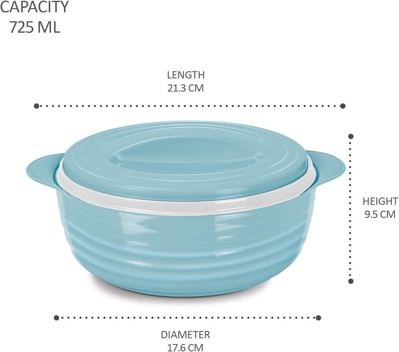 Milton Aspire 1000 Small Hot Pot Casserole - 725 ml Blue - Image 3