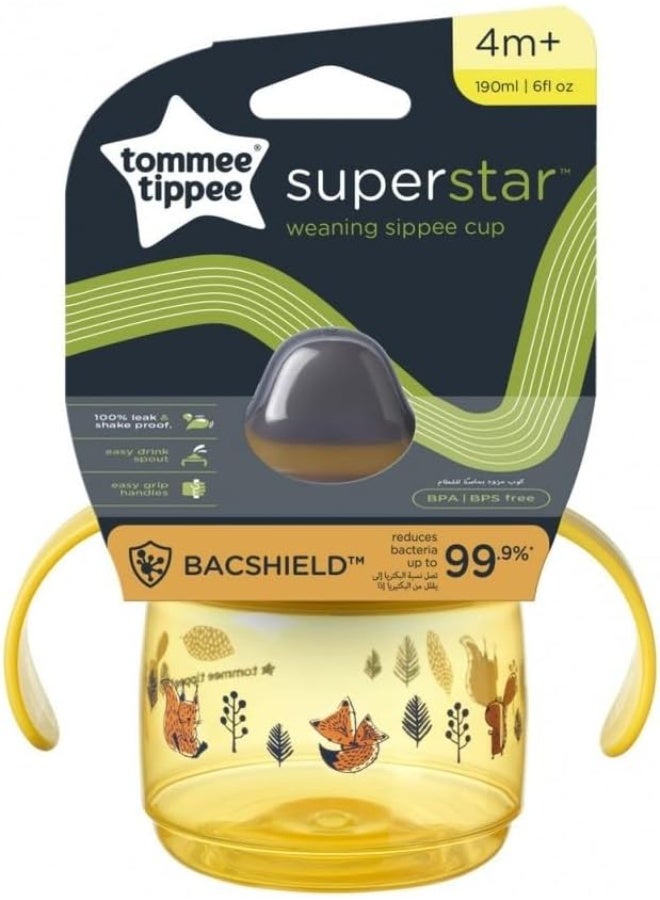 tommee tippee Superstar weaning sippee cup 190 ml - 4m+ - Image 1