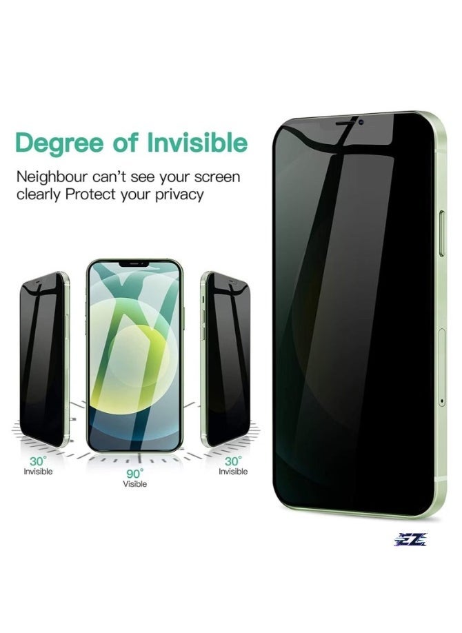 vesus Samsung Galaxy S24 Ultra Privacy Screen Protector â€“ 2-Pack Tempered Glass Film, Anti-Spy 9H Hardness, Privacy Protection, Bubble-Free, Ultra Clear Tempered Glass Film for Maximum Security and Display Clarity - Image 2