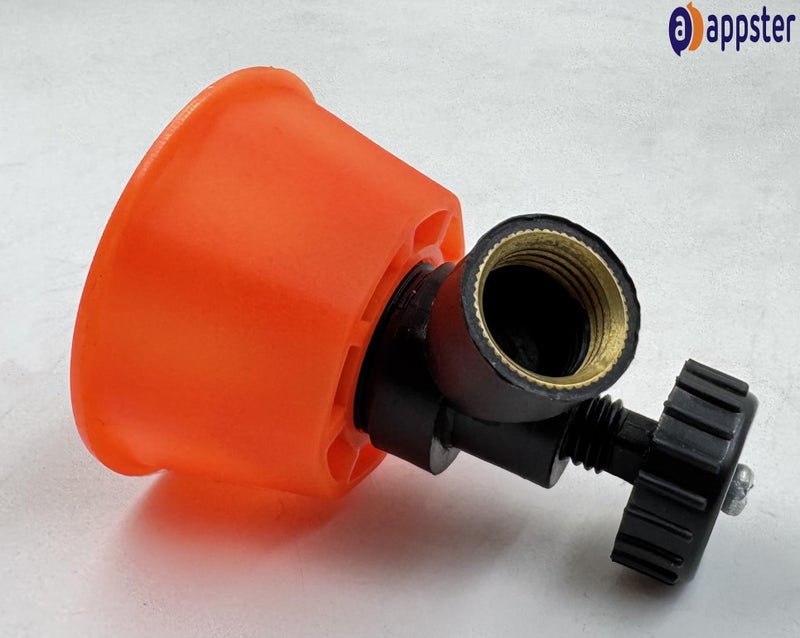 APPSTER Adjustable Plastic Sprayer Nozzle with Windproof Cap for Agriculture Sprayer Pump, High-Pressure Mist Nozzle, Garden, Grass Sprinkling Misting Fogger 2 Spray Modes Nozzles (Pack of 1pc) - Image 4