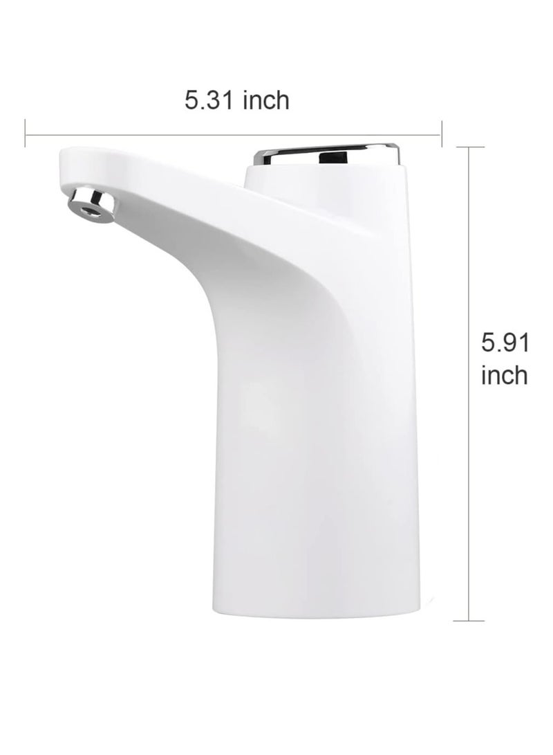 Water Dispenser, Portable Water Bottle Pump for Universal 3, 4 and 5 Gallon with USB Electric Charging and Automatic Off Switch - Image 5