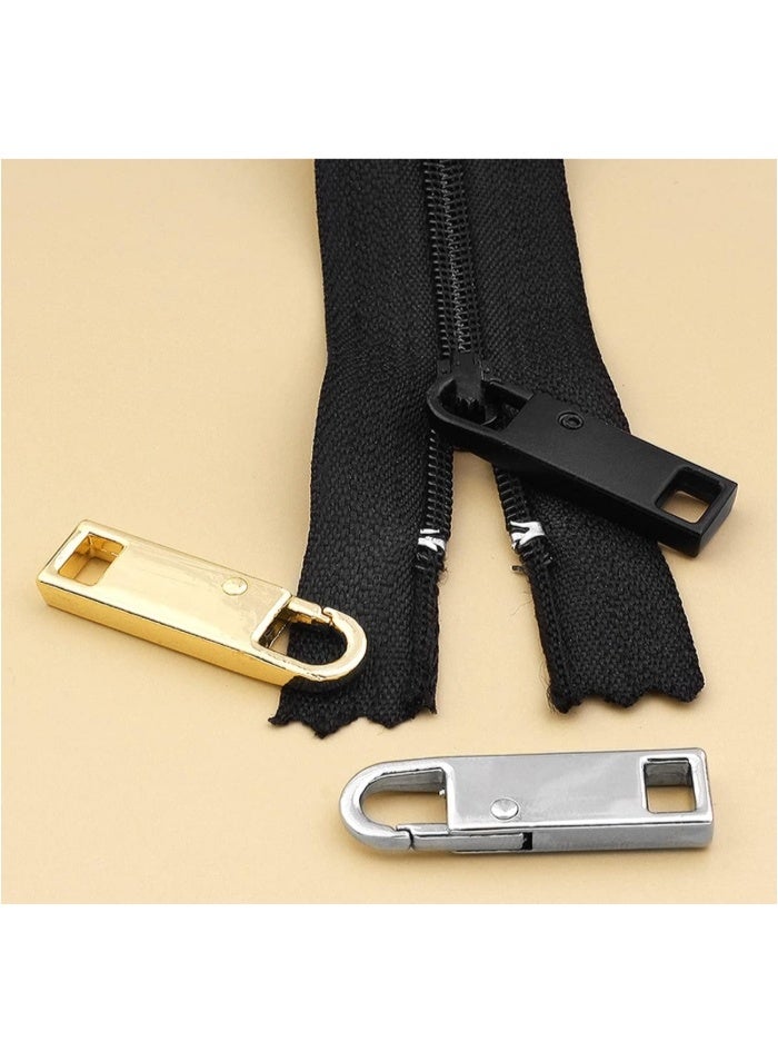 OASIS-TH Replacement Zipper,4 Pieces Zipper%BF%E7%BF%BB%E8%AF%91&oq=&gs_lcrp=EgZjaHJvbWUqD Pull Tabs Zinc Alloy Pendant Zipper Extension Heavy Duty Zip Fixer Zipper Tags Repair Pull Tab for Clothes Luggage Suitcase Boots Handbags - Image 4
