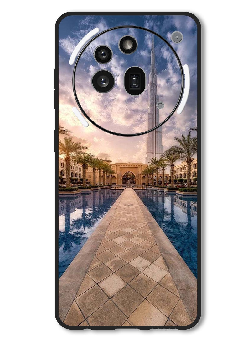 Theodor Case Compatible with Nothing Phone 3a Pro Protection Shockproof Bumper Cover Atlantis Dubai - Image 1