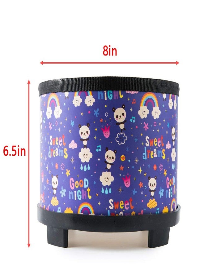 Musfunny Kids Floor Tom Drum Toddlers: Baby Music Toys 8 inch Percussion Instrument Child Drums - Montessori Toys Wooden Drum for Preschool Educational Birthday (Purple 8") - Image 5