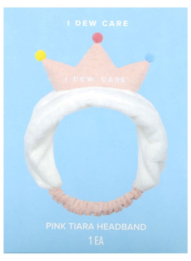 I DEW CARE Tiara Headband Pink 1 Headband 