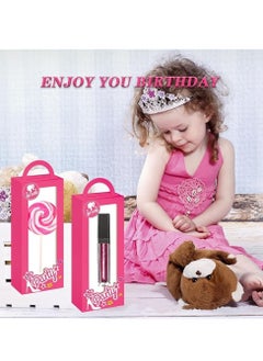 ThePartyPopper Pink Princess Theme Hot Pink Babe Boxes - 12 Pack Candy Treat Gift Boxes  - Image 4