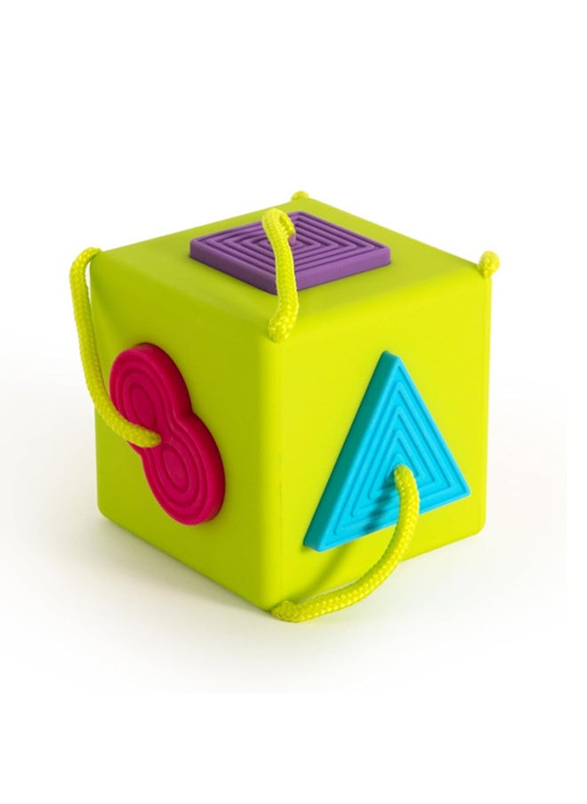 Fat Brain Toys - Oombee Cube Sorter - Multicolour - Image 1