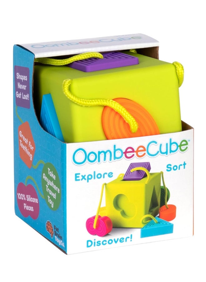 Fat Brain Toys - Oombee Cube Sorter - Multicolour - Image 1