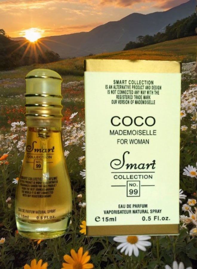 Smart collection 4 Pieces Coco Mademoiselle Number 99 Perfume 15ML - Image 2