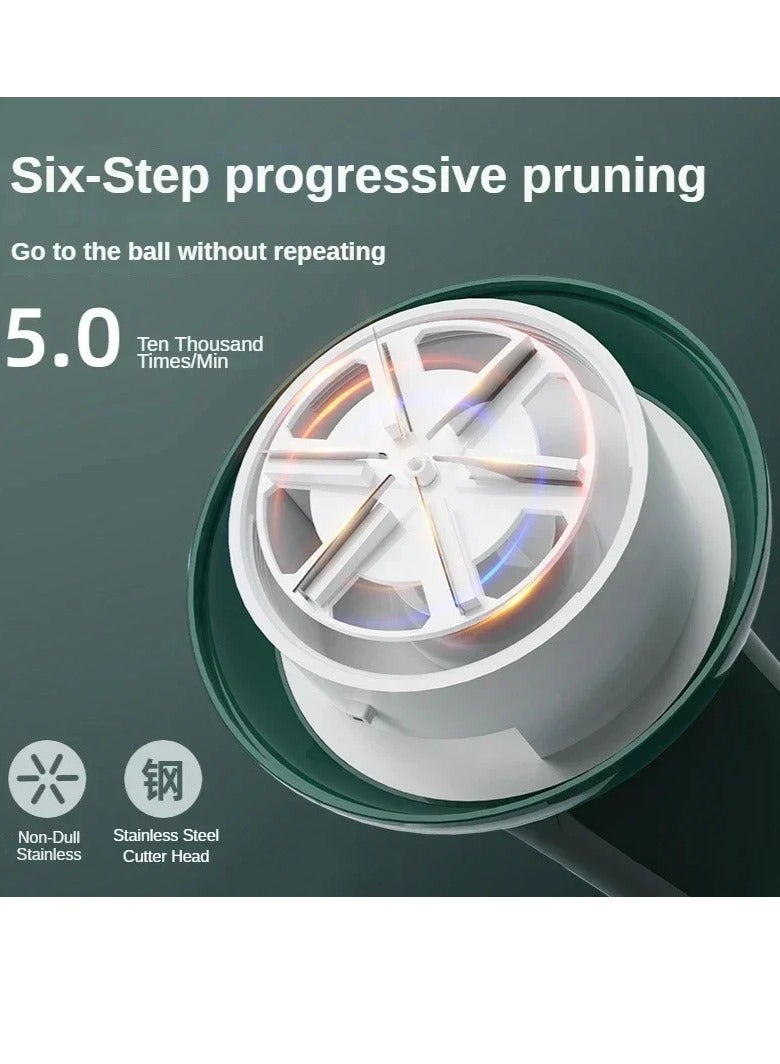 AROAQ Electric Lint Remover, USB Rechargeable Pellet Remover Machine, Portable And Durable Fabric Shaver, Double Protection Efficient Fabric Fuzz Remover With Suction Device, (White) - Image 3